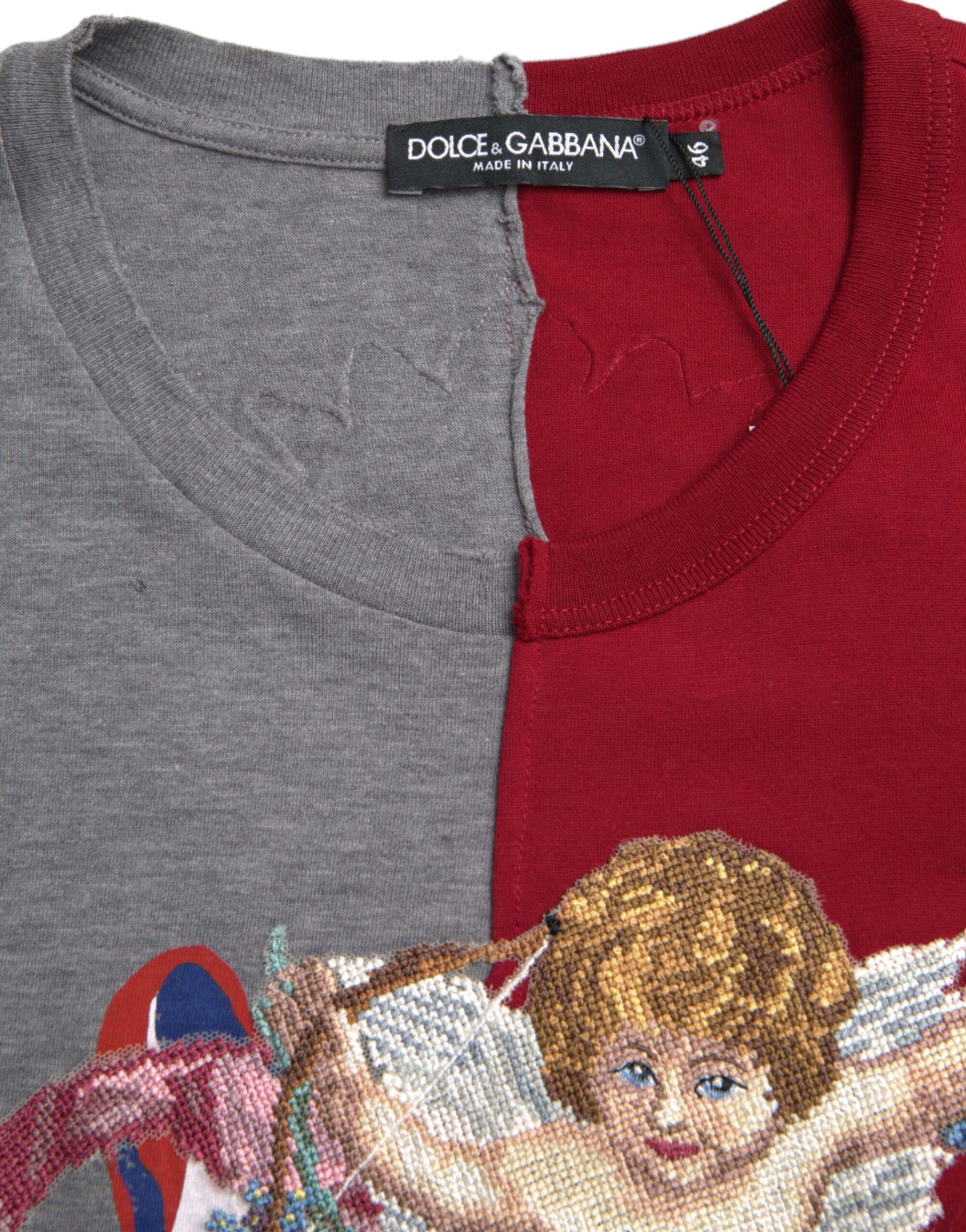 Graphic Short Sleeve Men's T-shirt - Dolce & Gabbana - Modalova