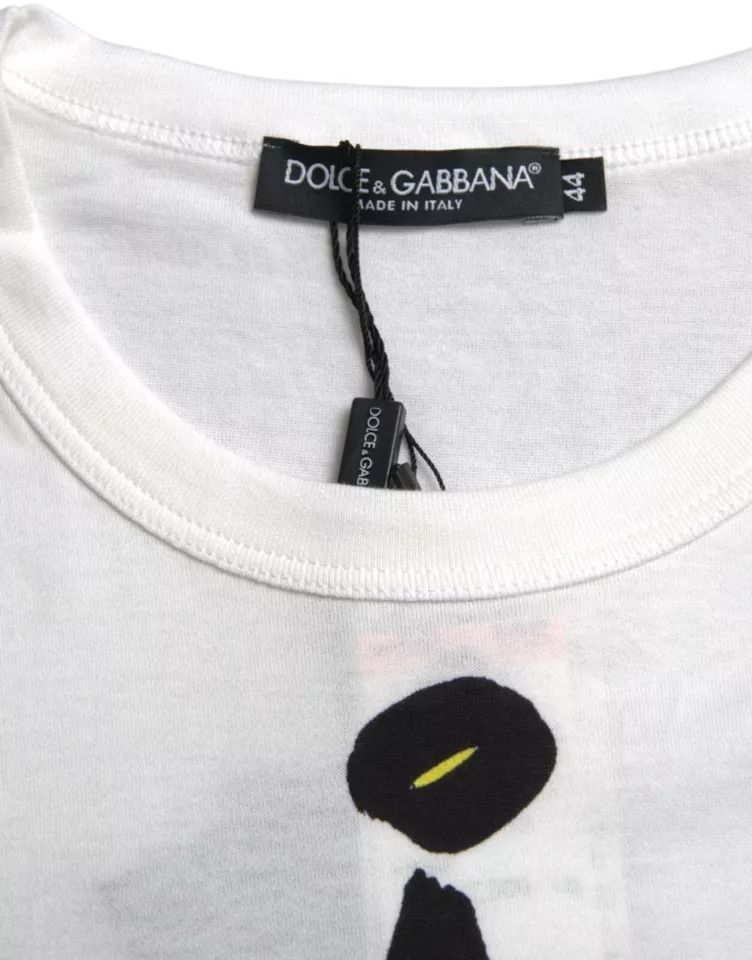 Graphic Cotton Short Sleeves Men Men's T-shirt - Dolce & Gabbana - Modalova