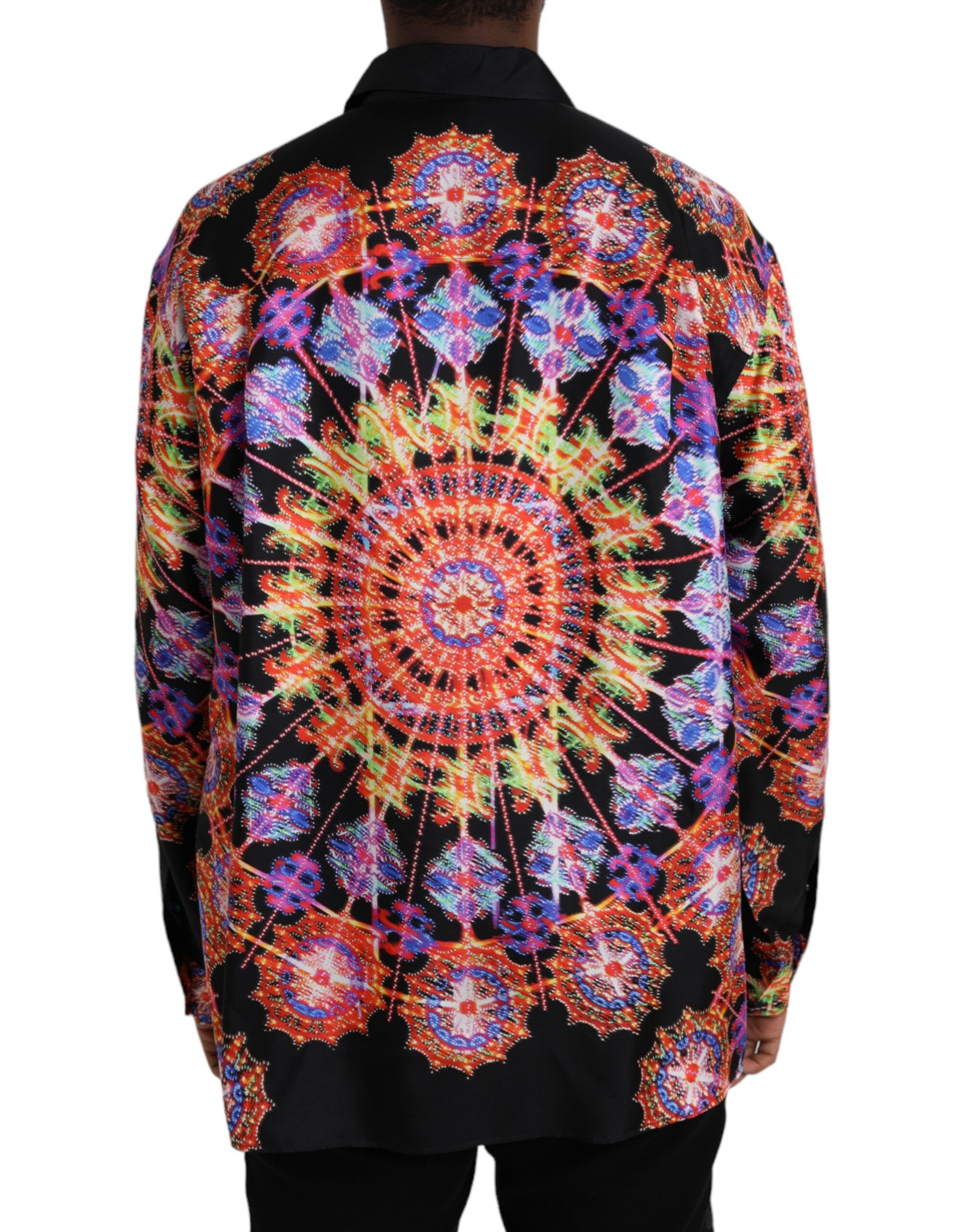 Luminarie Silk Men Casual Men's Shirt - Dolce & Gabbana - Modalova