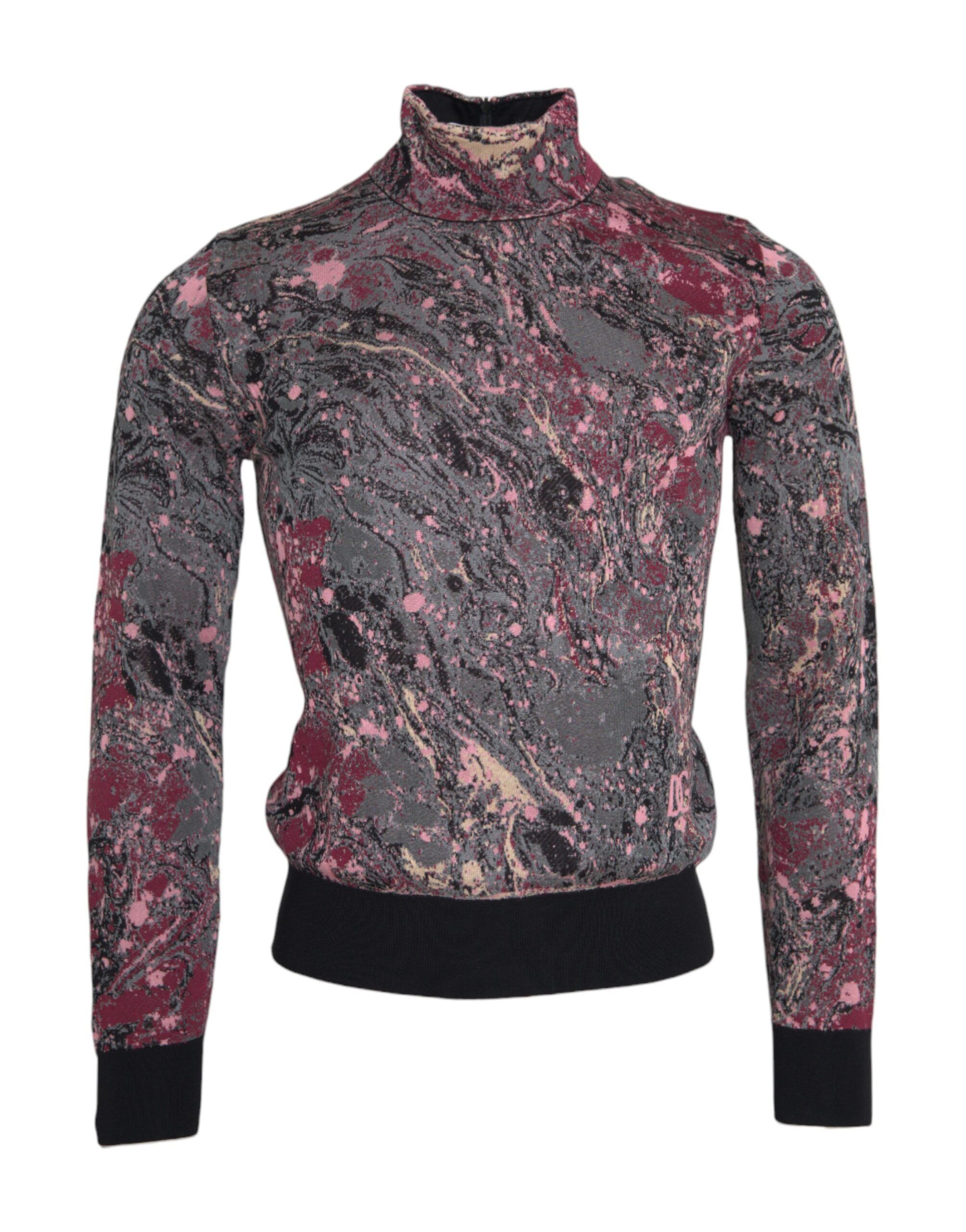 Graphic Turtle Neck Men Men's Sweater - Dolce & Gabbana - Modalova