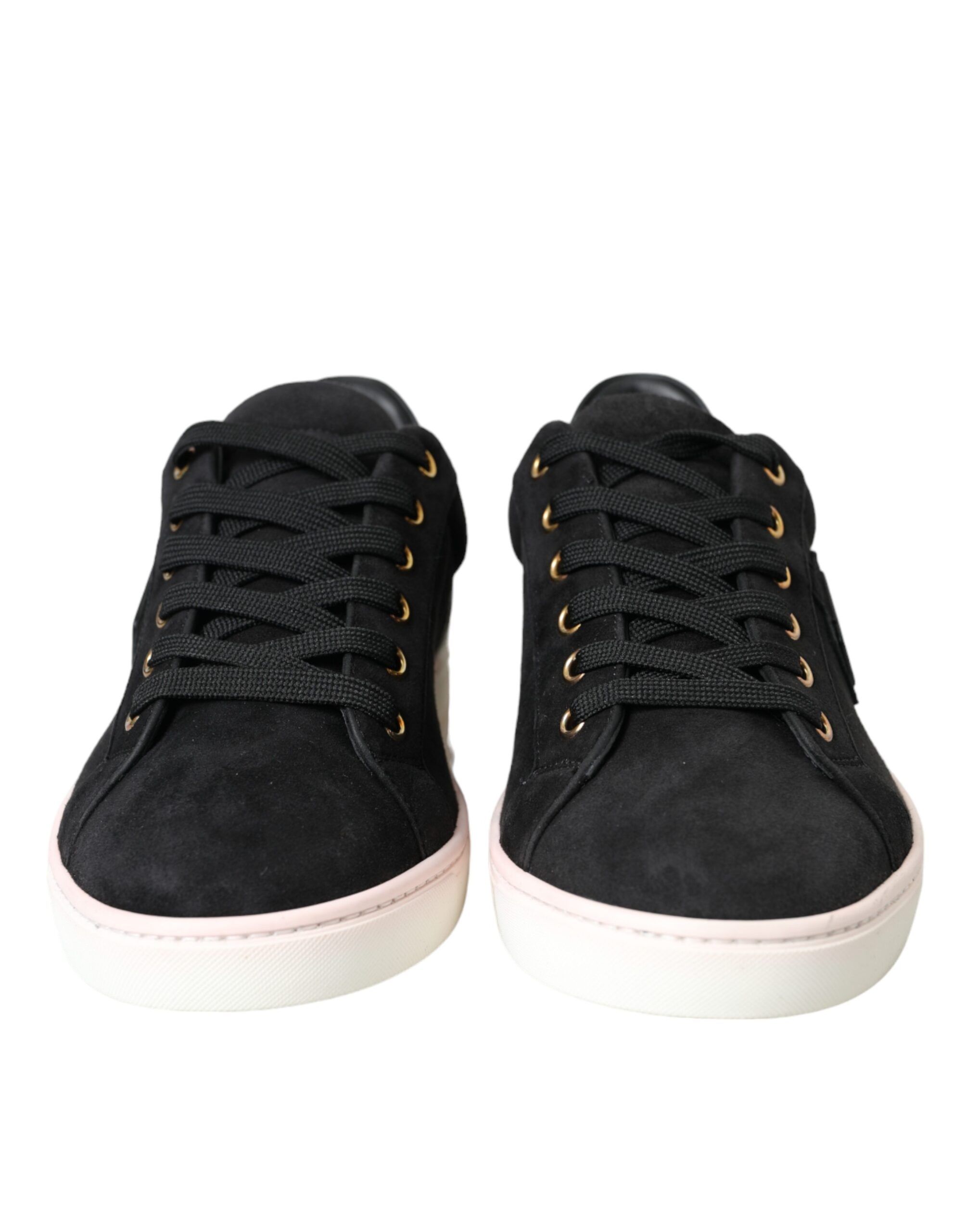 Suede Leather Men Low Top Sneakers Men Men's Shoes (Pre-Owned) - Dolce & Gabbana - Modalova