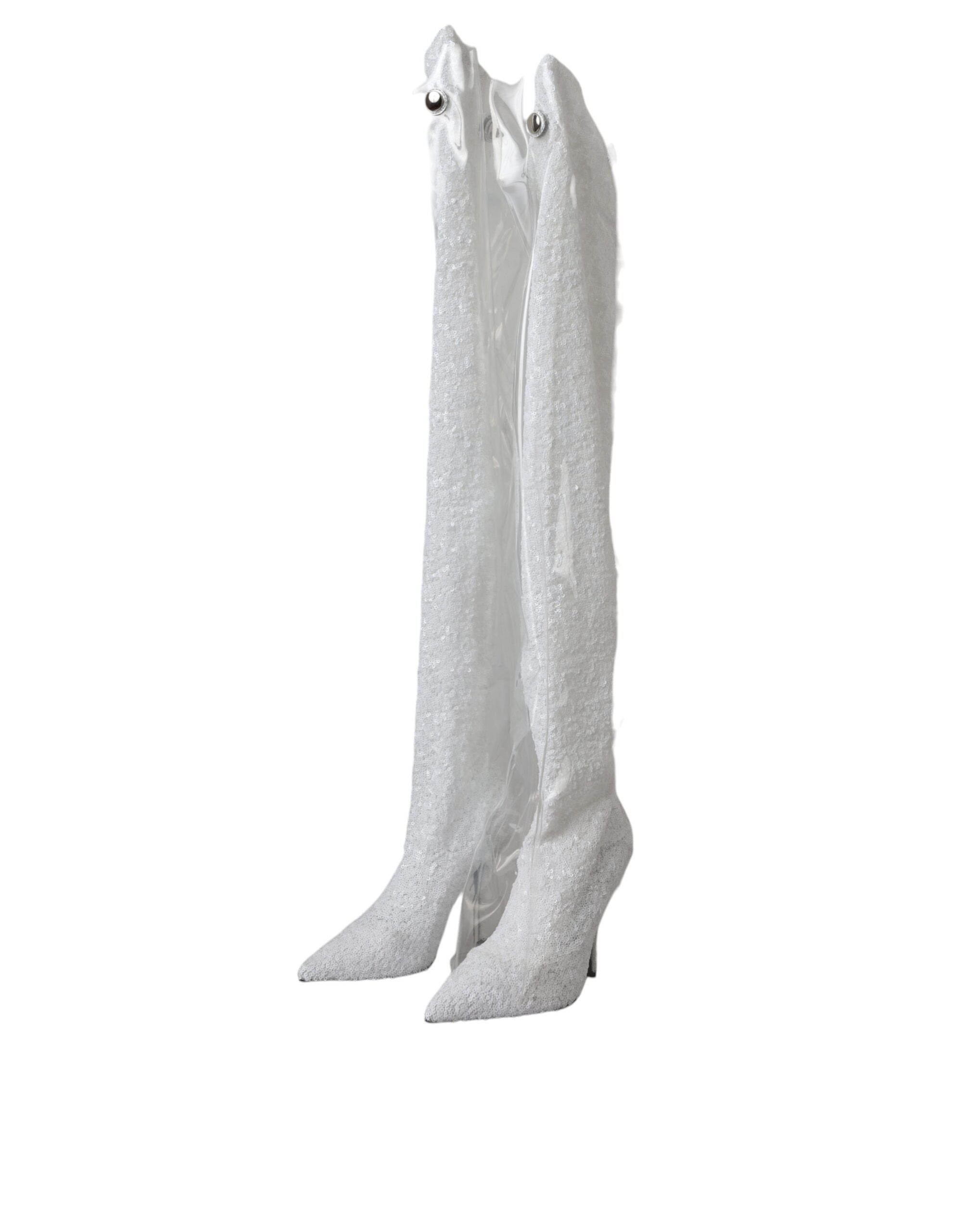 Heels Stiletto Knee High Boots Women's Shoes - Dolce & Gabbana - Modalova