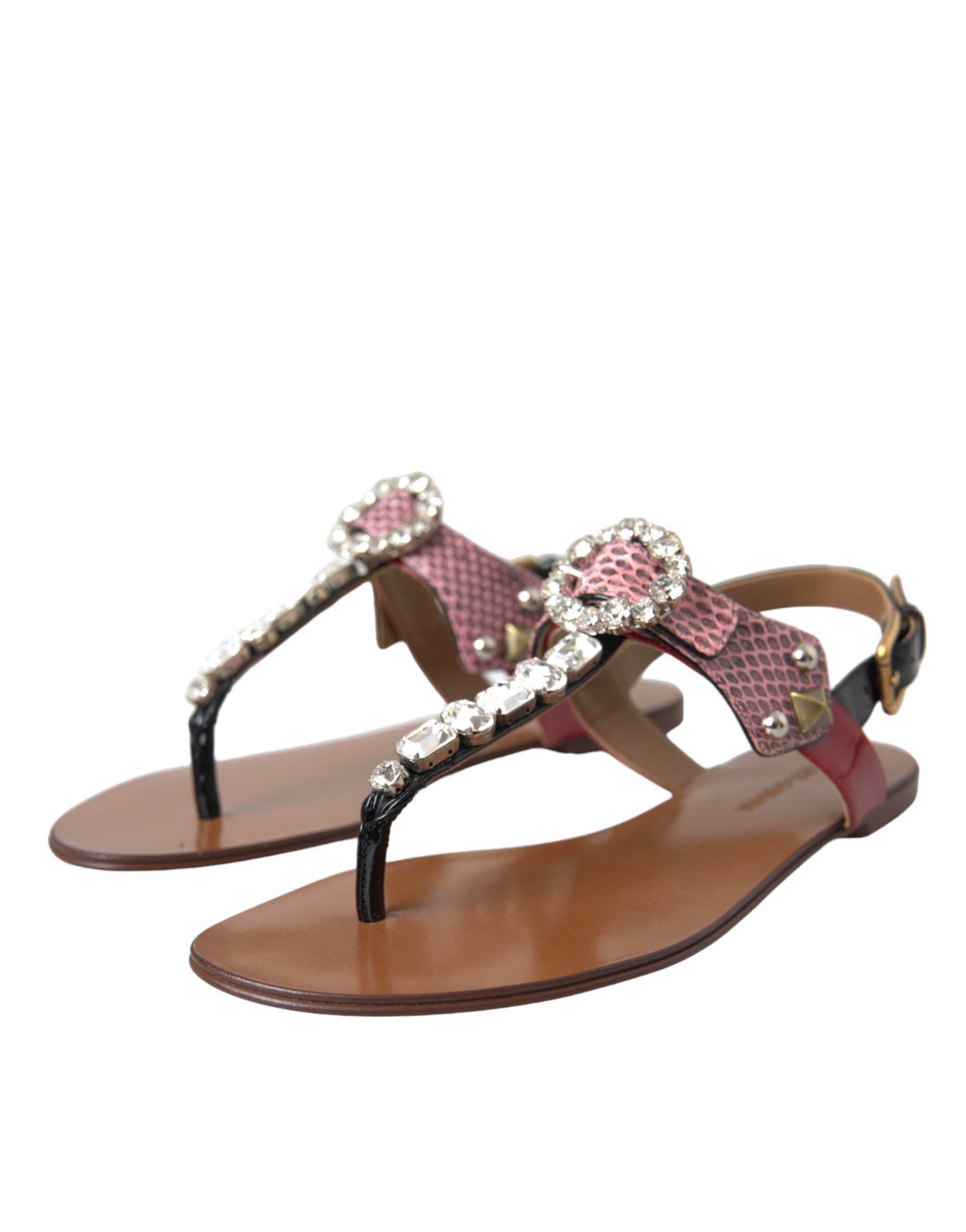 Crystal Sandals Flip Flops Women's Shoes - Dolce & Gabbana - Modalova