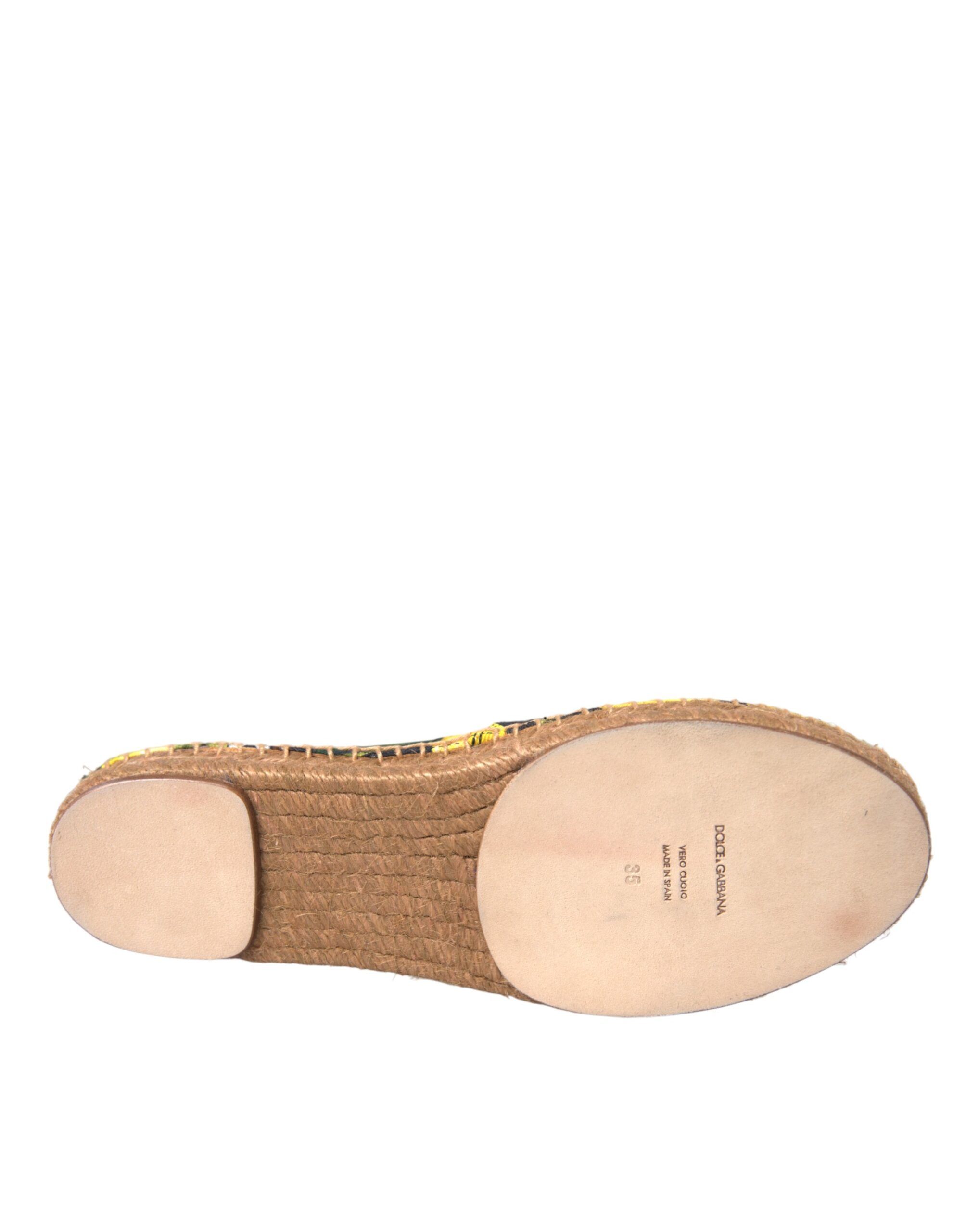 Lemon Slip On Espadrilles Women's Shoes - Dolce & Gabbana - Modalova