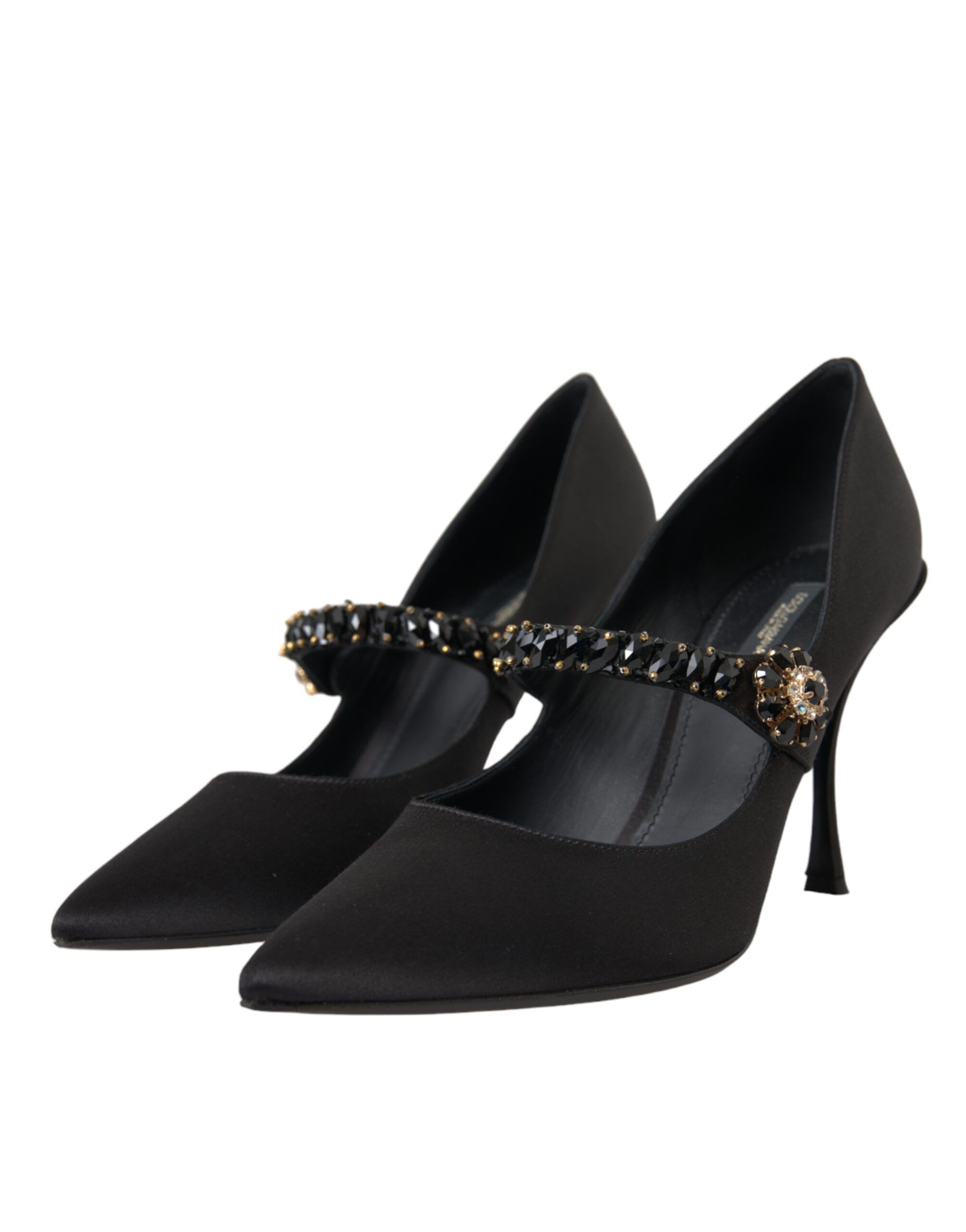 Mary Jane Crystal Heels Pumps Women's Shoes (Pre-Owned) - Dolce & Gabbana - Modalova