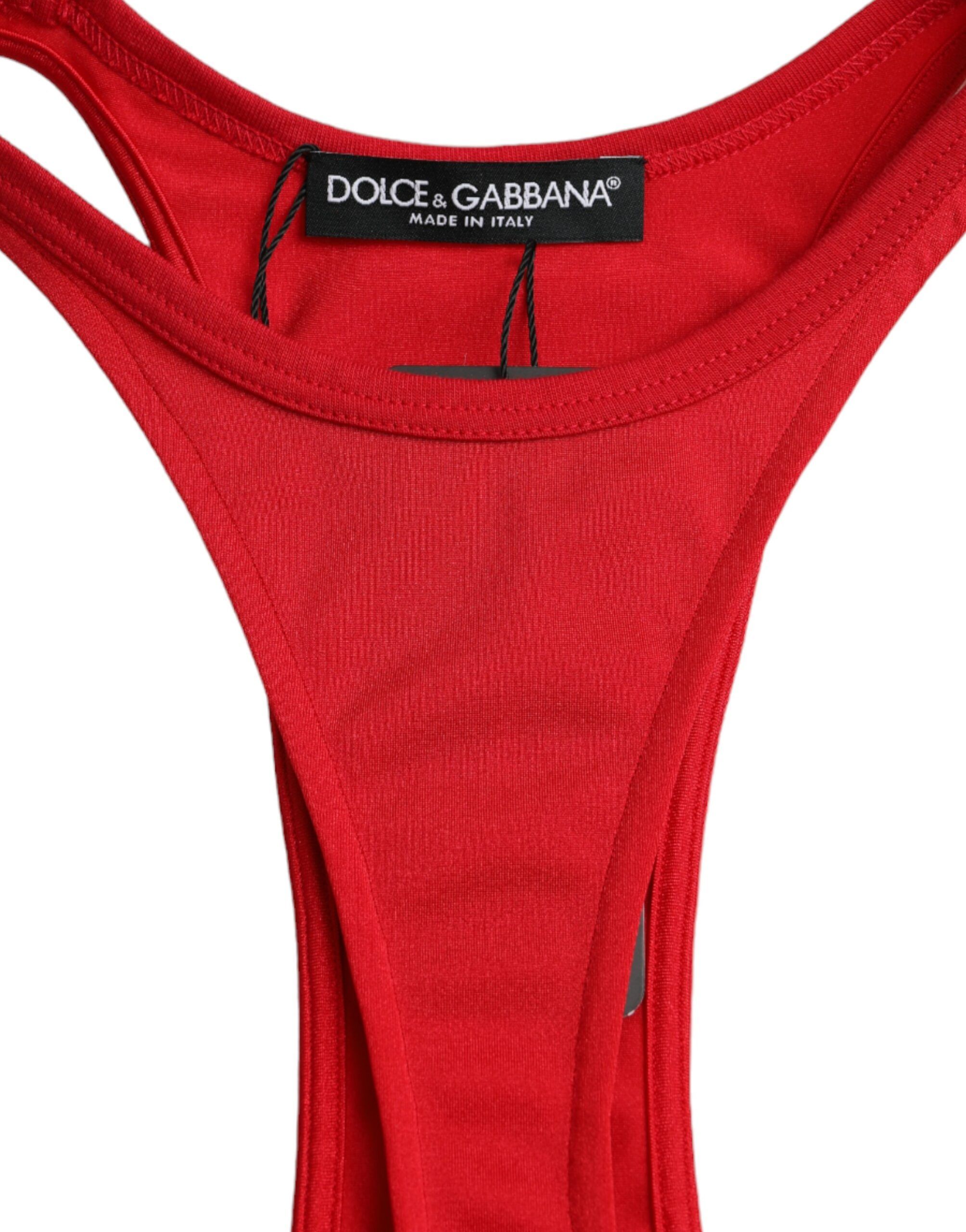 Nylon Stretch Bodycon Sheath Mini Women's Dress - Dolce & Gabbana - Modalova