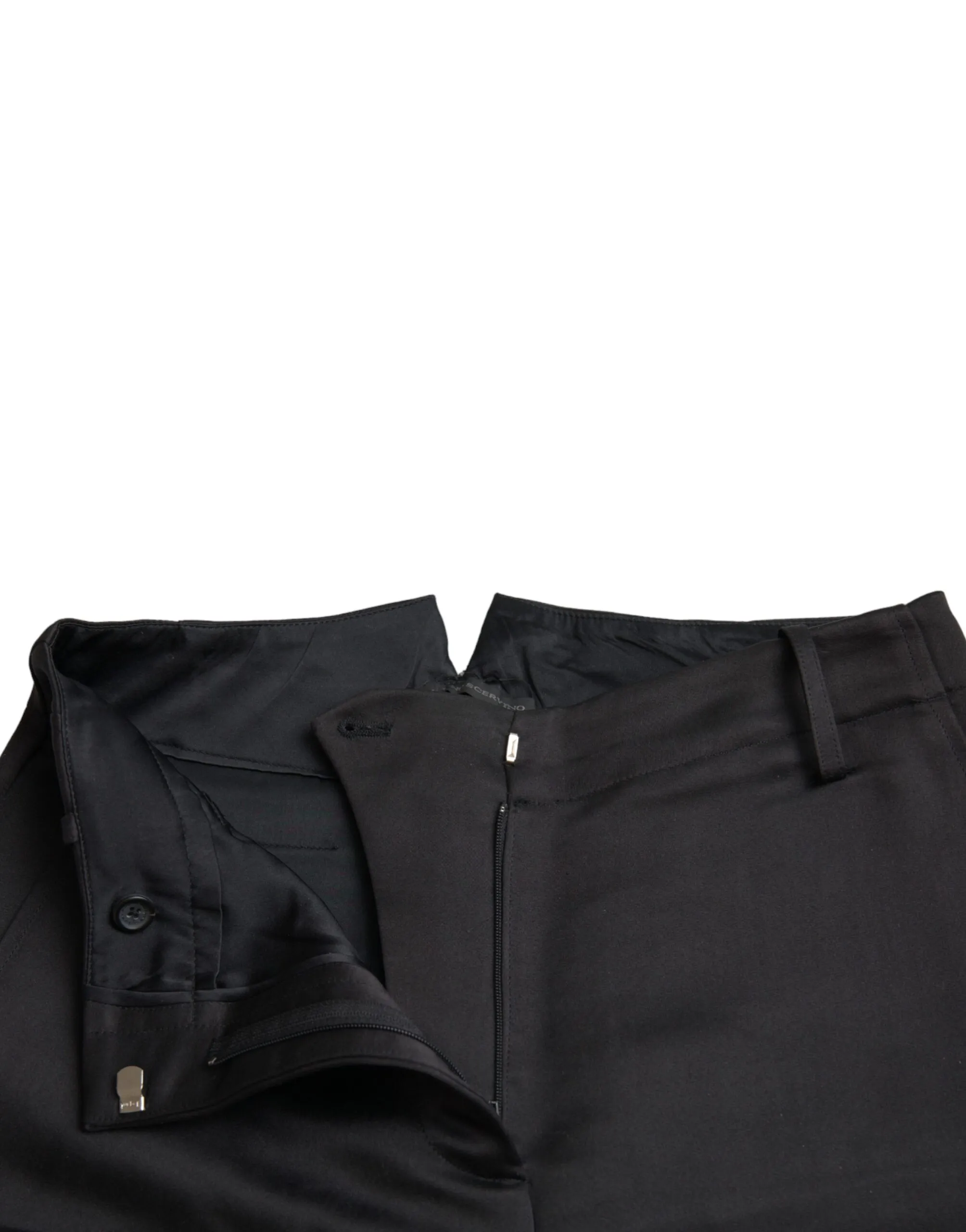 High Waist Capri Cropped Women's Pants - Ermanno Scervino - Modalova