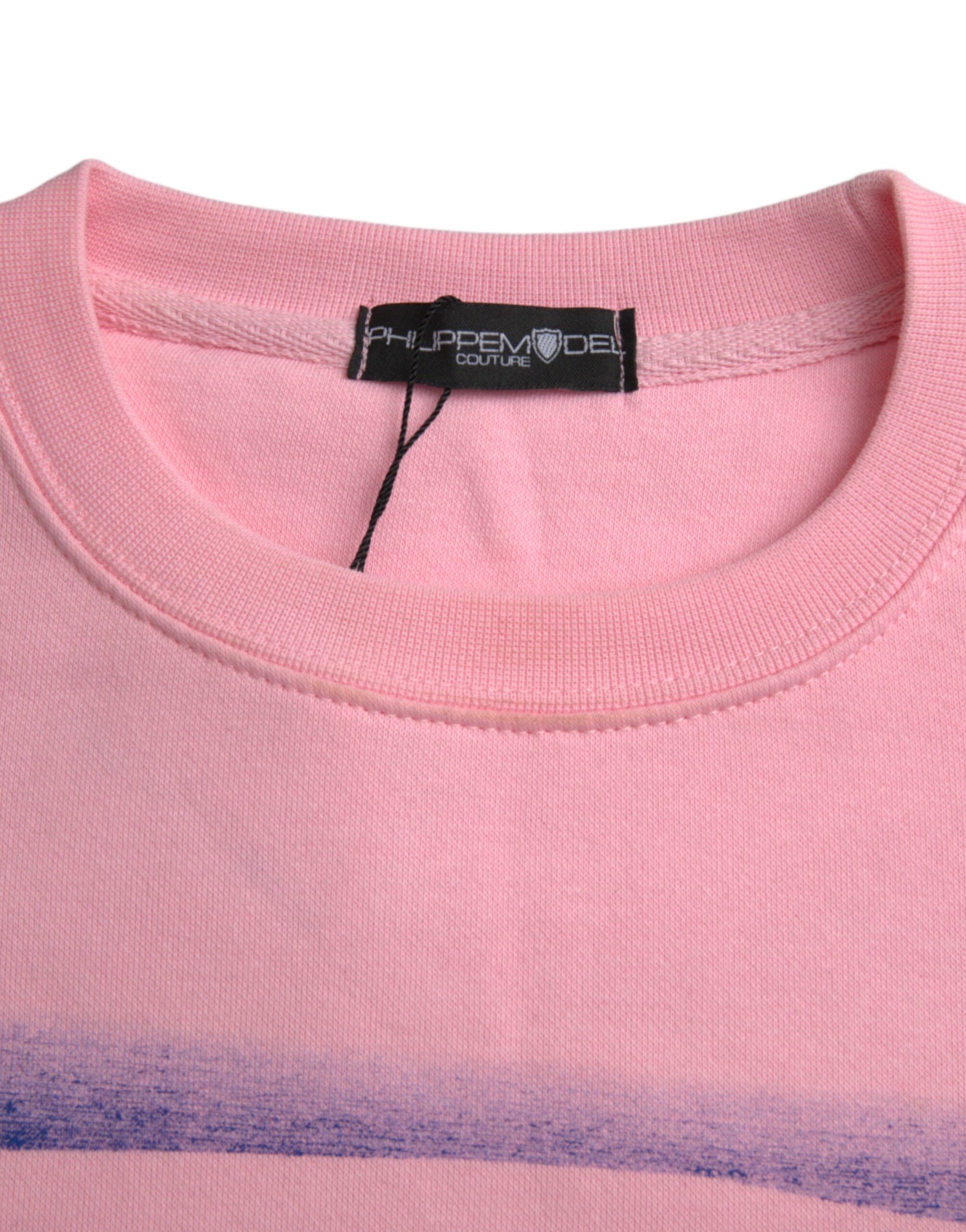 Cotton Logo Print Long Sleeves Pullover Women's Sweater (Pre-Owned) - Philippe Model - Modalova