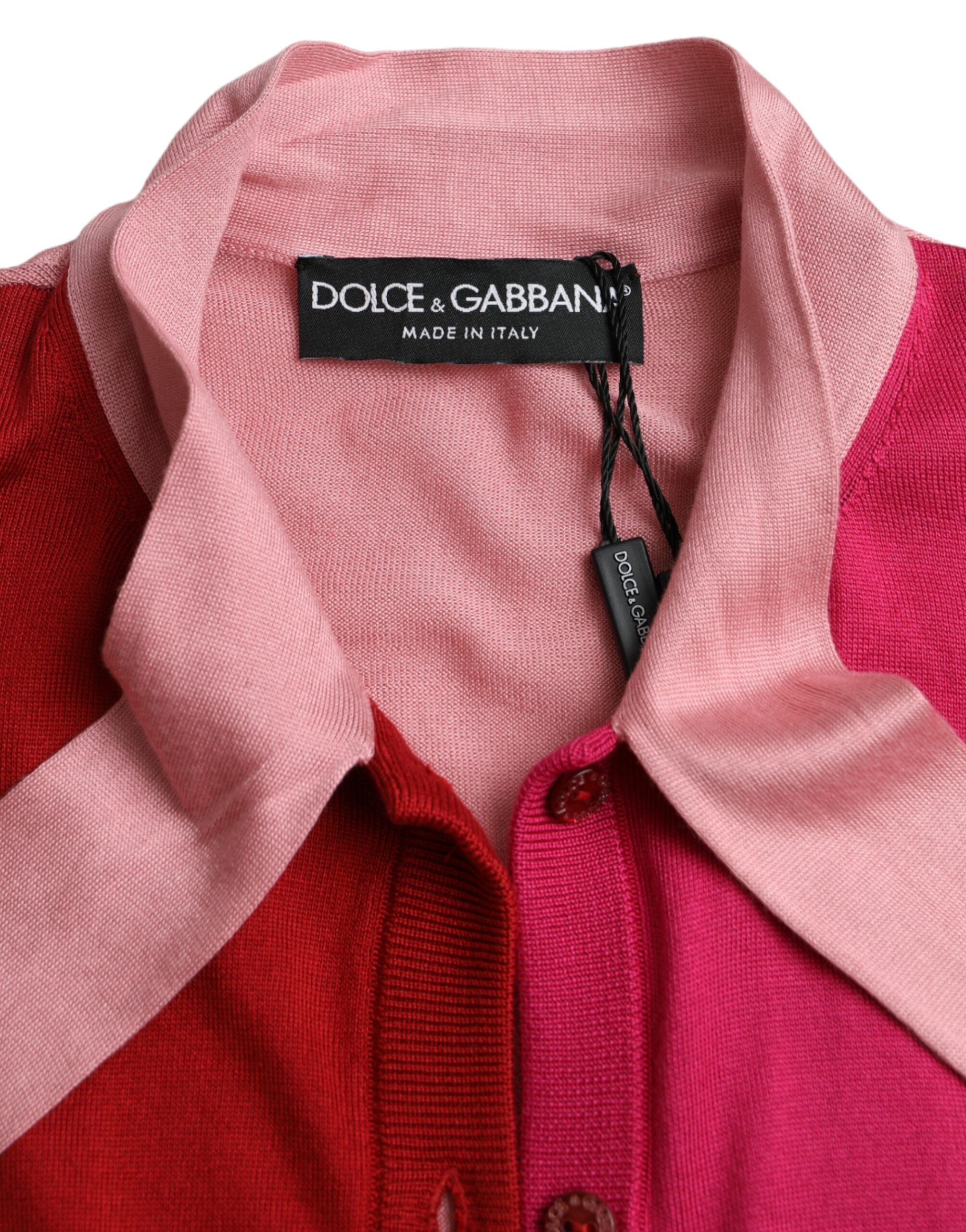 Short Sleeves Pullover Ascot Collar Women's Top - Dolce & Gabbana - Modalova