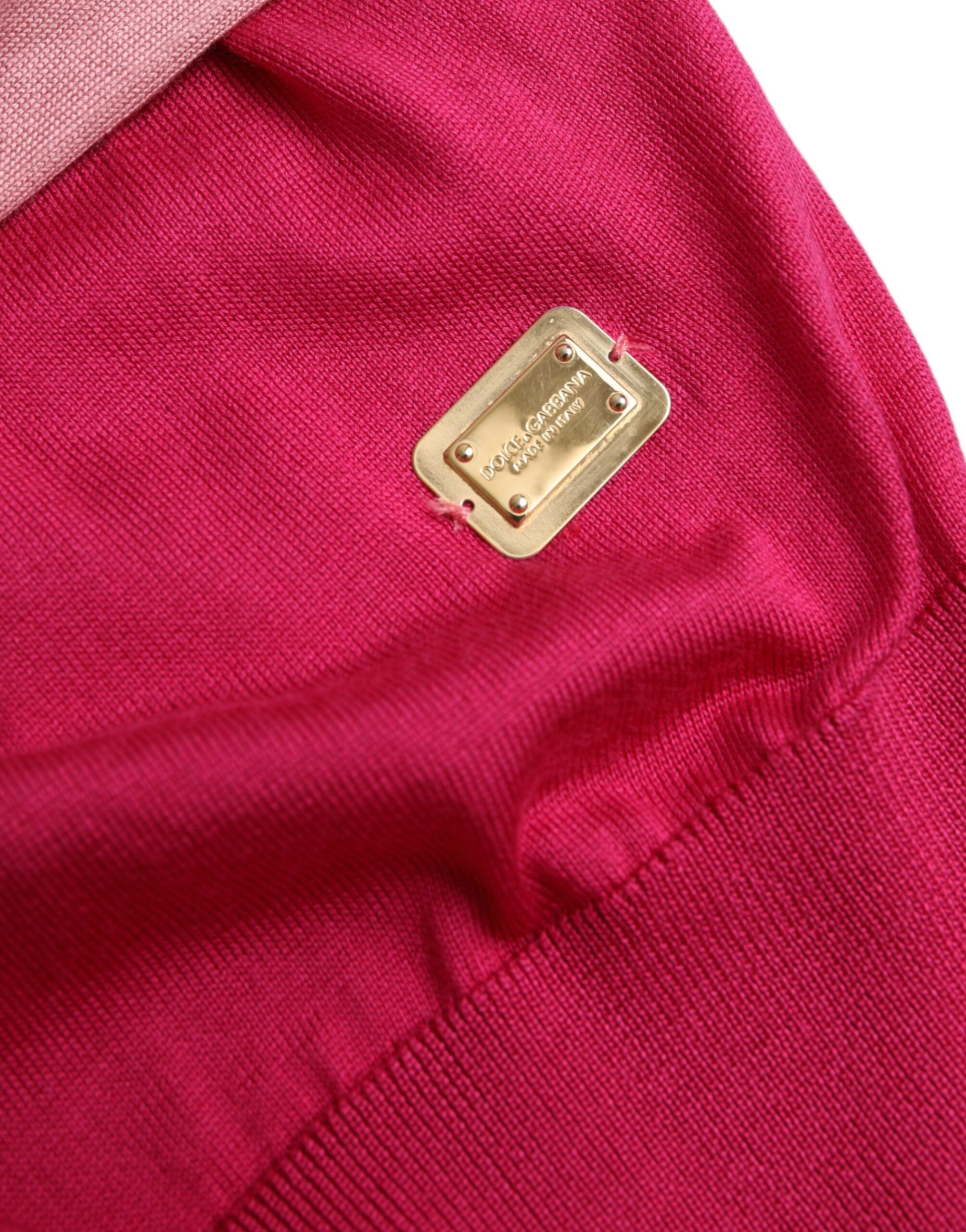 Short Sleeves Pullover Ascot Collar Women's Top - Dolce & Gabbana - Modalova