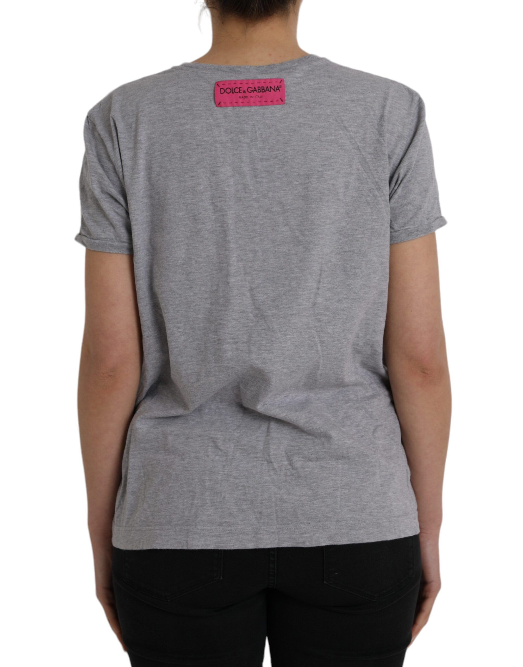 Cotton L'Amore E'Bellezza Top Women's T-shirt (Pre-Owned) - Dolce & Gabbana - Modalova