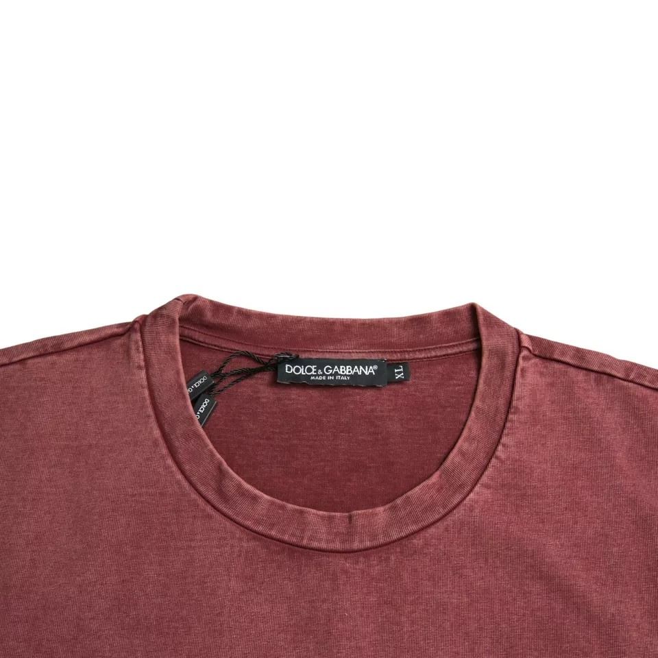 Print Round Neck Short Sleeves Men's T-shirt (Pre-Owned) - Dolce & Gabbana - Modalova
