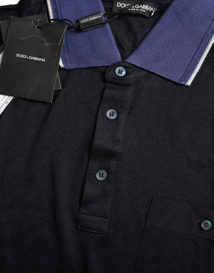 Polo Collared Silk Men Men's T-shirt (Pre-Owned) - Dolce & Gabbana - Modalova