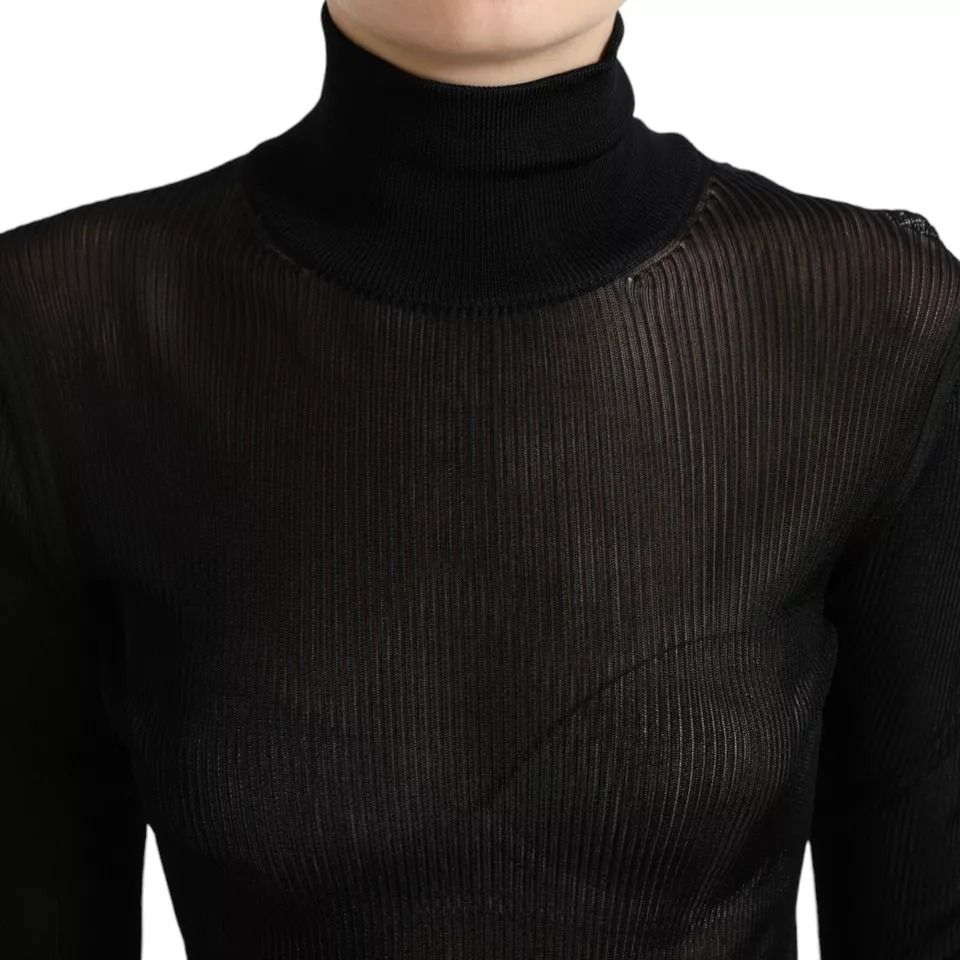 Viscose Turtle Neck Pullover Women's Sweater (Pre-Owned) - Dolce & Gabbana - Modalova