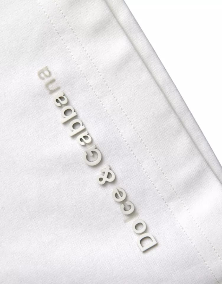 Logo Embossed Cotton Crewneck Men's T-shirt (Pre-Owned) - Dolce & Gabbana - Modalova