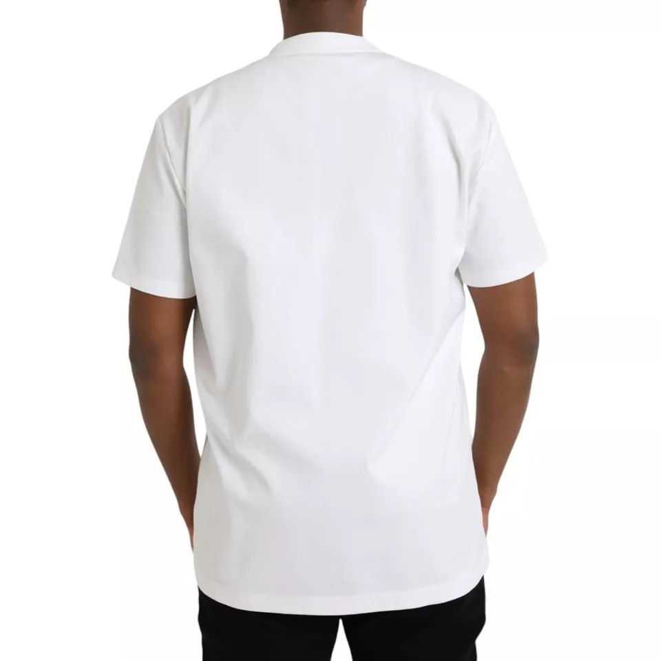 Logo Embossed Cotton Crewneck Men's T-shirt (Pre-Owned) - Dolce & Gabbana - Modalova