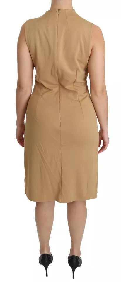 V-neck Shift Knee Length Viscose Women's Dress (Pre-Owned) - Ralph Lauren - Modalova