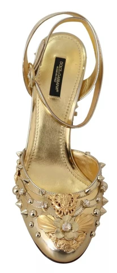 Studs Vally Slingback Sandals Women's Shoes (Pre-Owned) - Dolce & Gabbana - Modalova