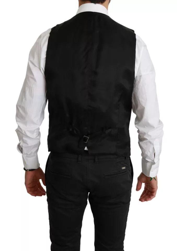 Stretch Waistcoat Formal Dress Wool Men's Vest (Pre-Owned) - Dolce & Gabbana - Modalova