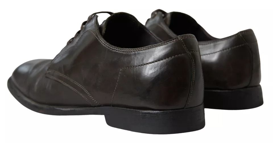 Green Leather Mens Formal Dress Men's Shoes (Pre-Owned) - Dolce & Gabbana - Modalova