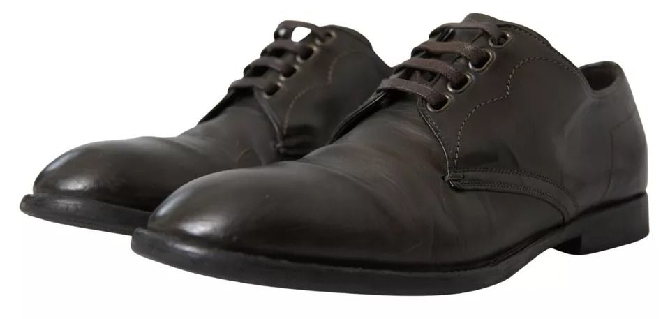 Green Leather Mens Formal Dress Men's Shoes (Pre-Owned) - Dolce & Gabbana - Modalova