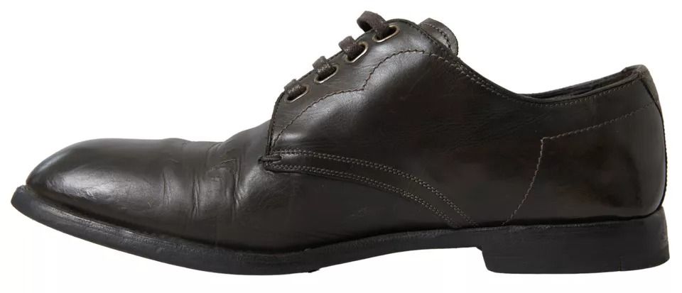 Green Leather Mens Formal Dress Men's Shoes (Pre-Owned) - Dolce & Gabbana - Modalova