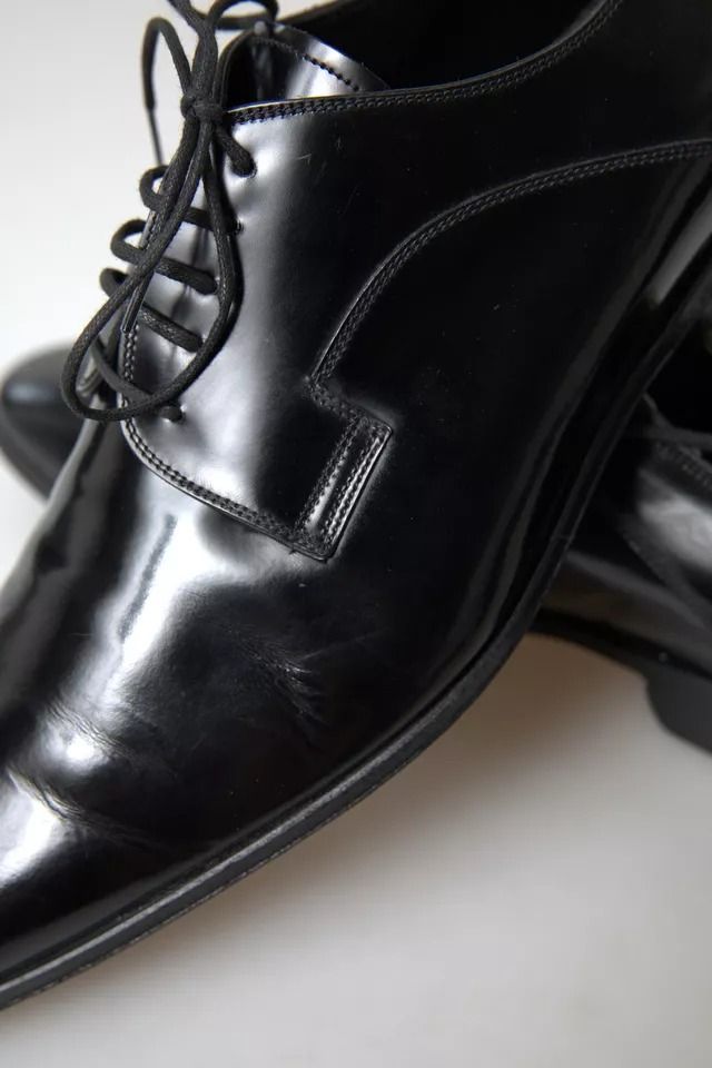 Polished Leather Formal Dress Men's Shoes (Pre-Owned) - Dolce & Gabbana - Modalova