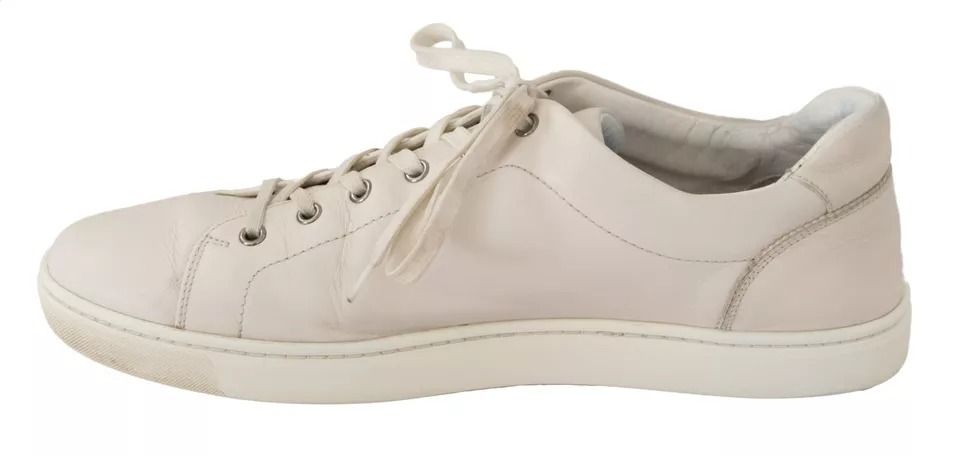 Casual Leather Logo Men Sneakers Men's Shoes (Pre-Owned) - Dolce & Gabbana - Modalova
