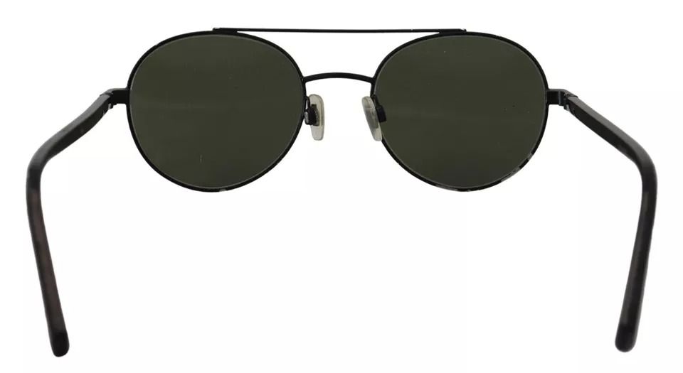 Matte Steel Frame Green Lens DG2245 Women's Sunglasses (Pre-Owned) - Dolce & Gabbana - Modalova