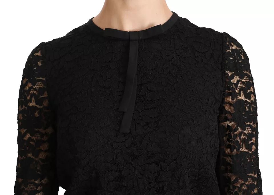 Lace Long Sleeve Blouse Nylon Women's Top (Pre-Owned) - Dolce & Gabbana - Modalova