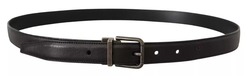 Calf Leather Vintage Logo Metal Buckle Men's Belt (Pre-Owned) - Dolce & Gabbana - Modalova