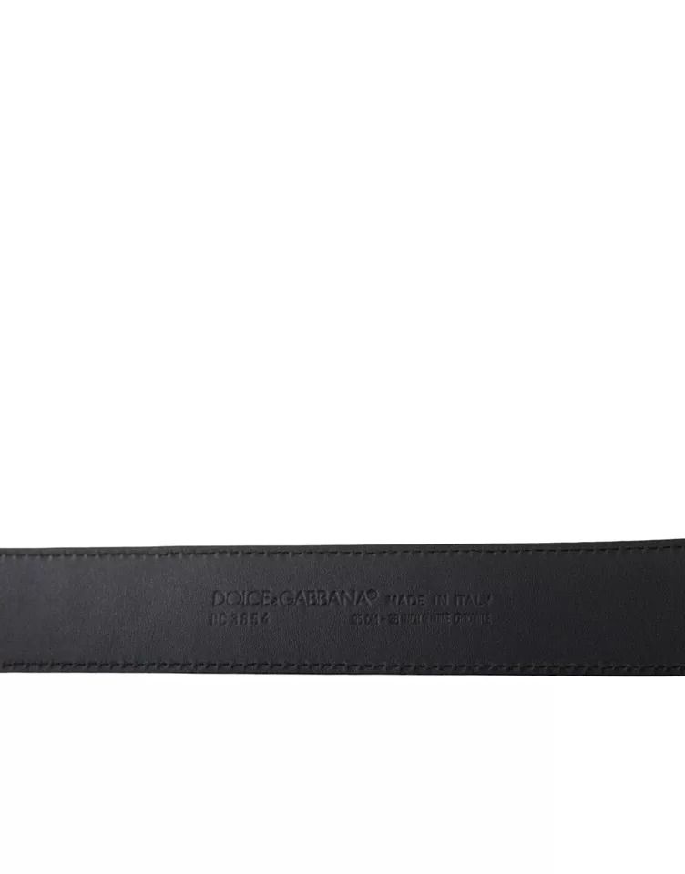 Exotic Leather Gold Metal Buckle Men's Belt (Pre-Owned) - Dolce & Gabbana - Modalova