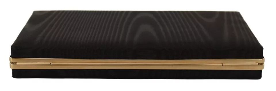 Silk Gold Frame Clutch Evening Party Purse Women's Bag (Pre-Owned) - Dolce & Gabbana - Modalova