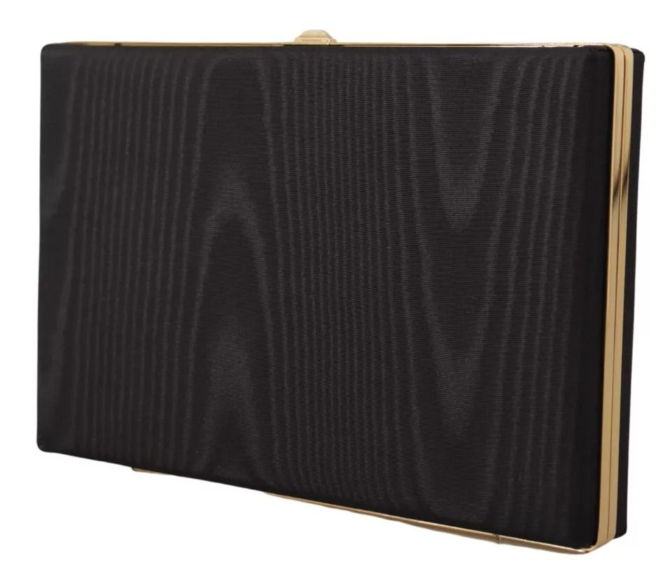 Silk Gold Frame Clutch Evening Party Purse Women's Bag (Pre-Owned) - Dolce & Gabbana - Modalova