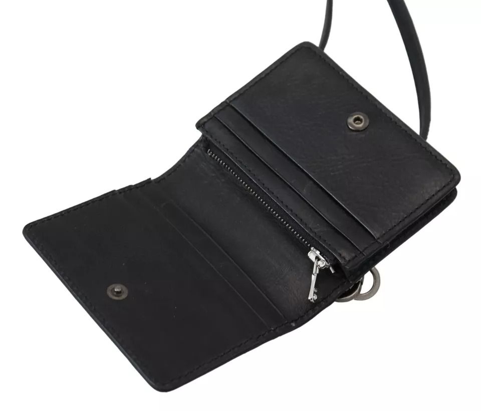 Leather Bifold Shoulder Sling Women Women's Wallet - Dolce & Gabbana - Modalova