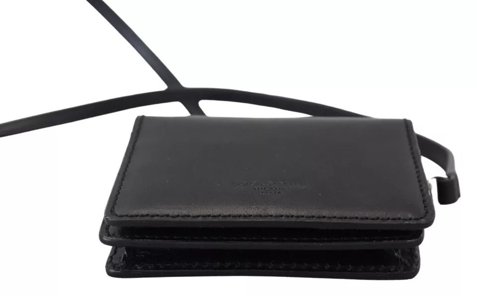 Leather Bifold Shoulder Sling Women Women's Wallet - Dolce & Gabbana - Modalova