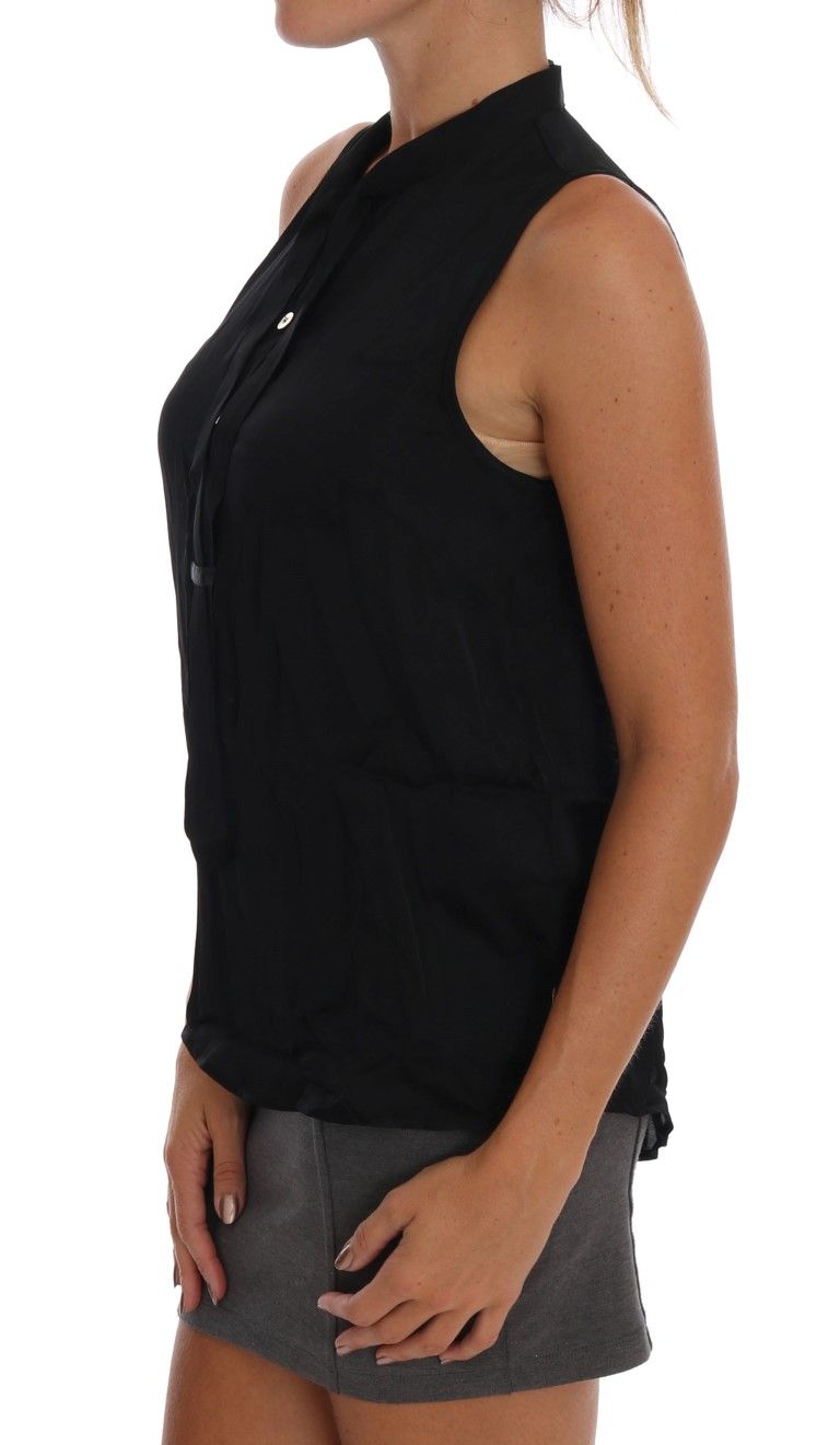 Sleeveless Viscose Blouse Women's Top - Versace Jeans - Modalova