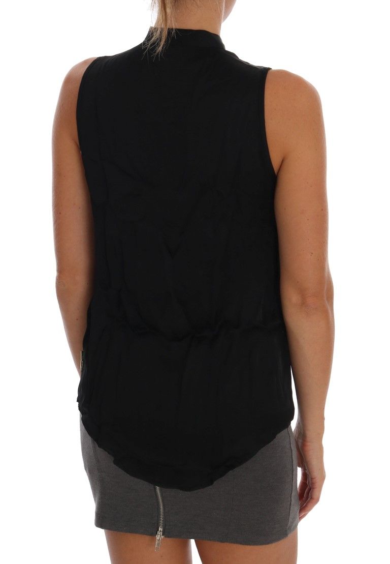 Sleeveless Viscose Blouse Women's Top - Versace Jeans - Modalova