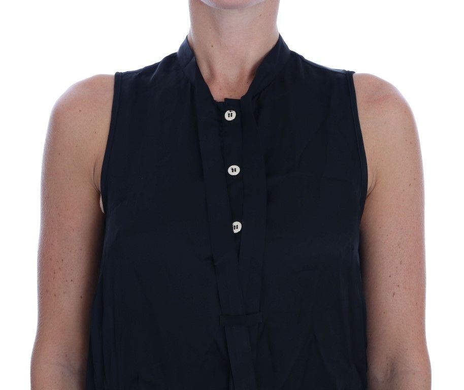 Sleeveless Viscose Blouse Women's Top - Versace Jeans - Modalova