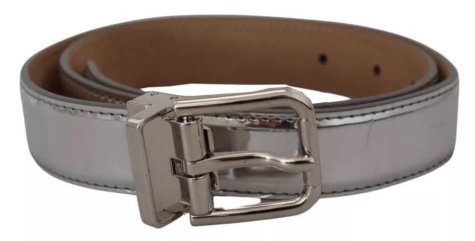 Leather Metal Buckle Women's Belt (Pre-Owned) - Dolce & Gabbana - Modalova