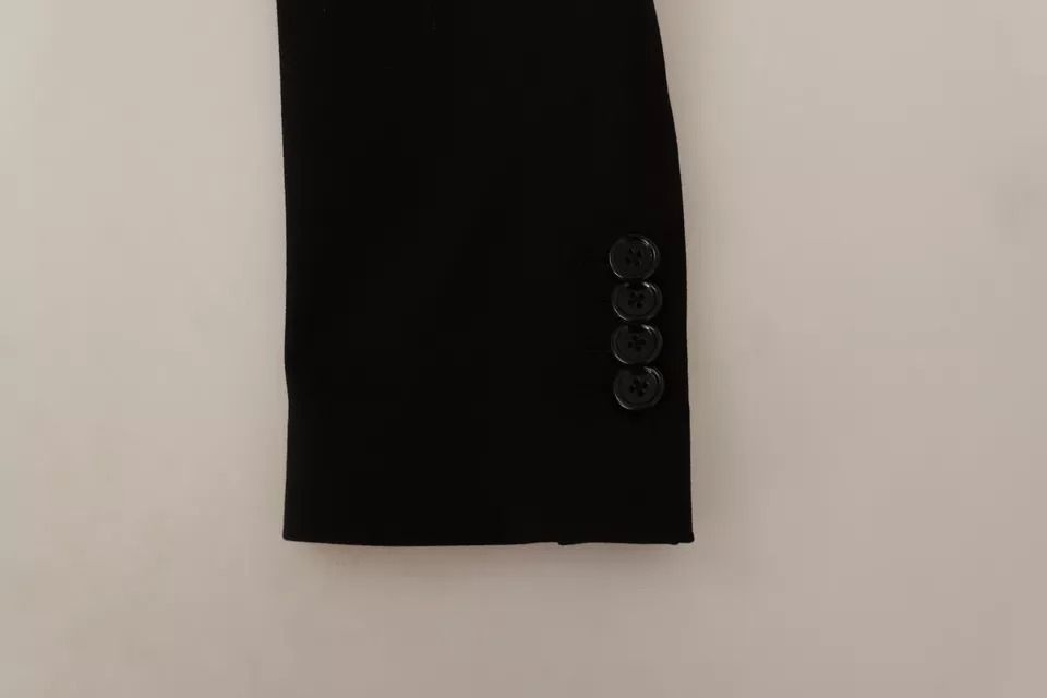 Wool Slim Fit Coat Jacket Men's Blazer - Dolce & Gabbana - Modalova