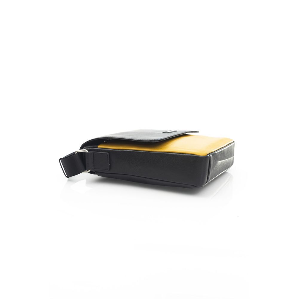 Yellow Leather Men Crossbody Men's Bag - Cerruti 1881 - Modalova