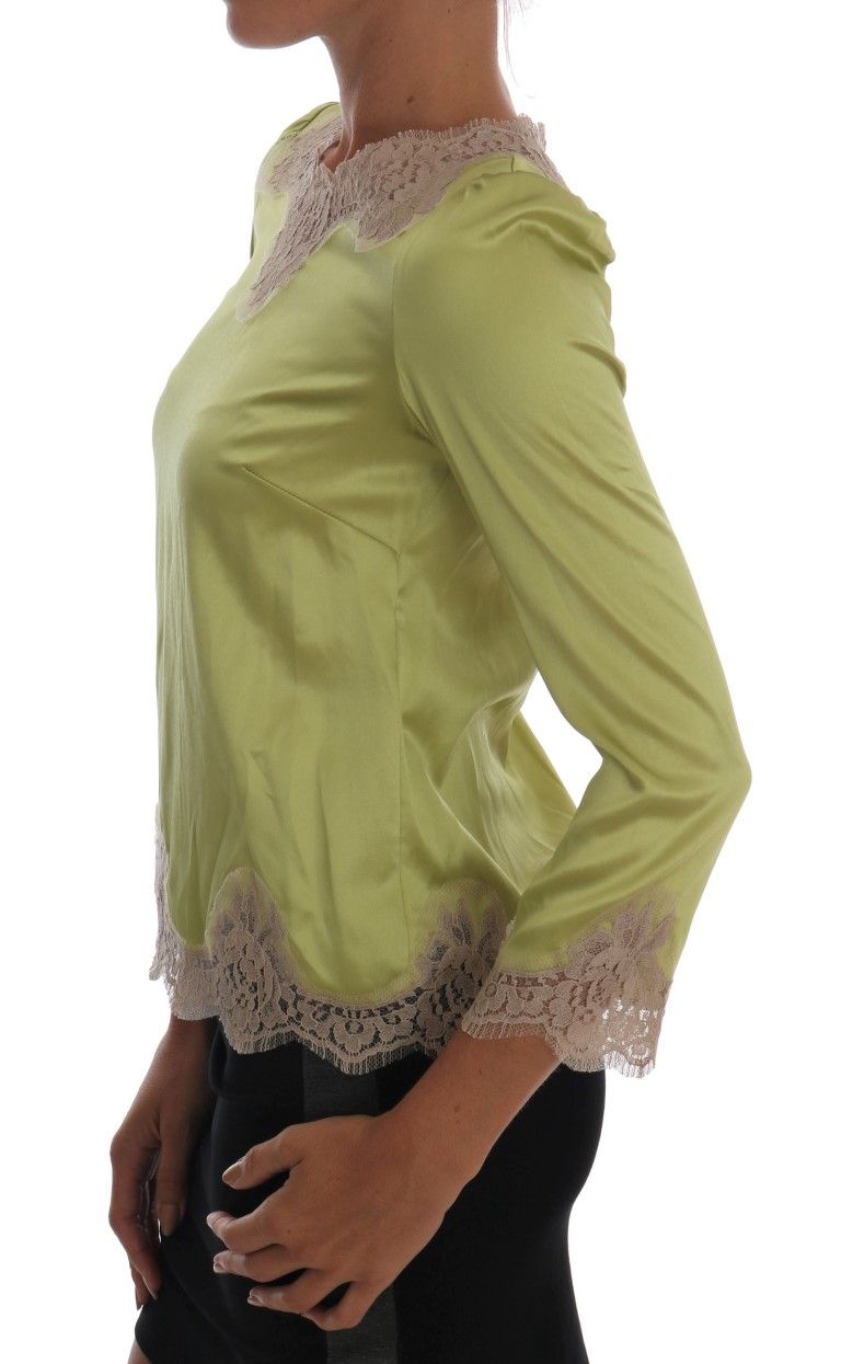 Silk Stretch Blouse Women's Top - Dolce & Gabbana - Modalova