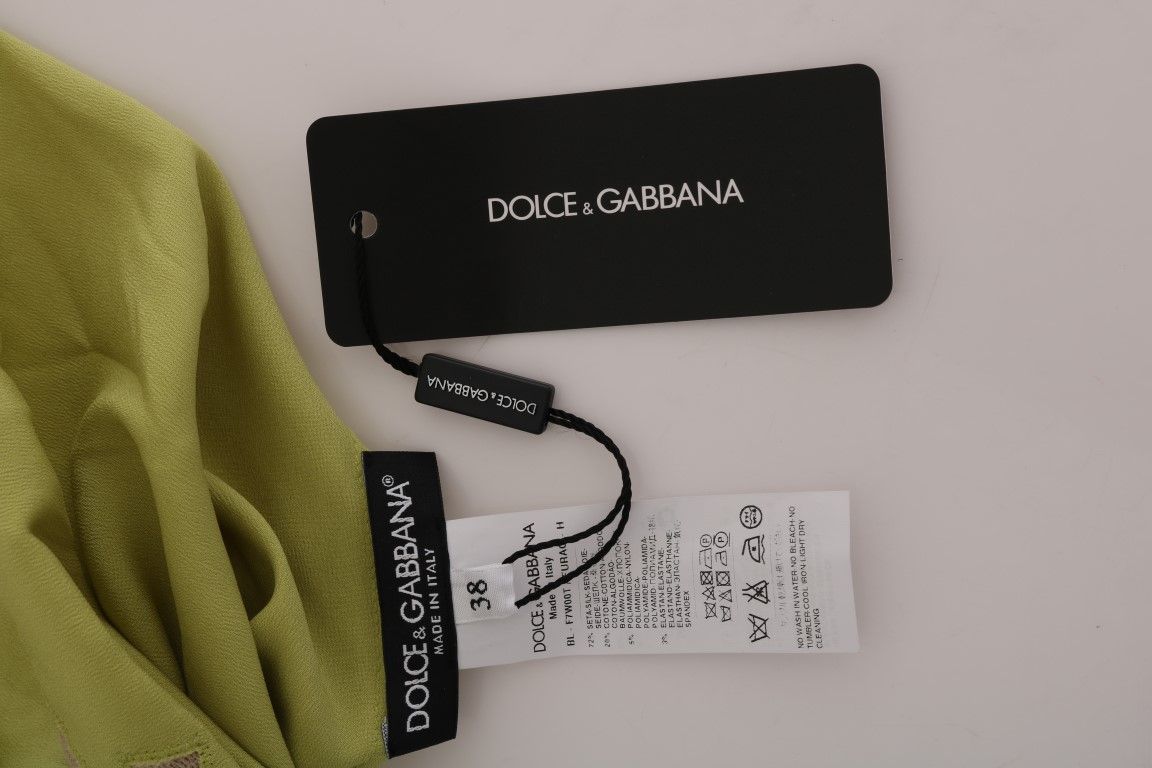 Silk Stretch Blouse Women's Top - Dolce & Gabbana - Modalova