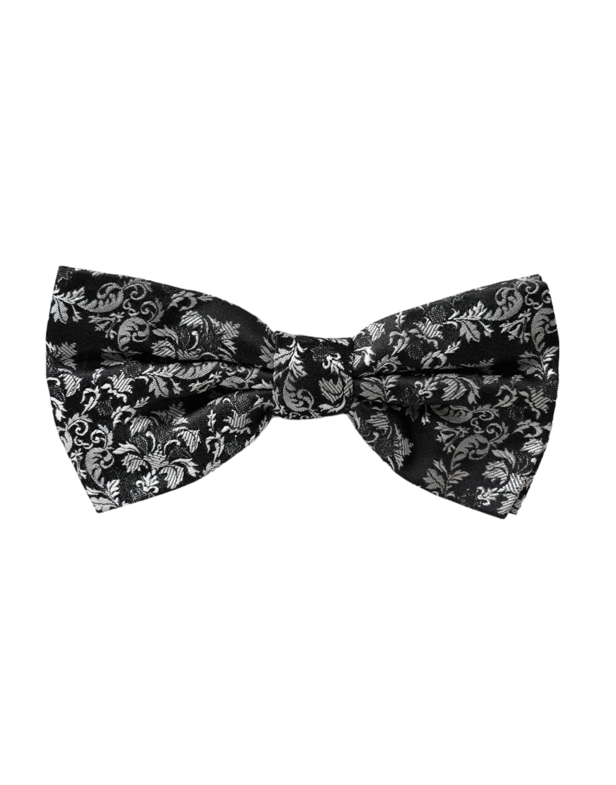 Floral Silk Adjustable Neck Men Bow Men's Tie - Dolce & Gabbana - Modalova