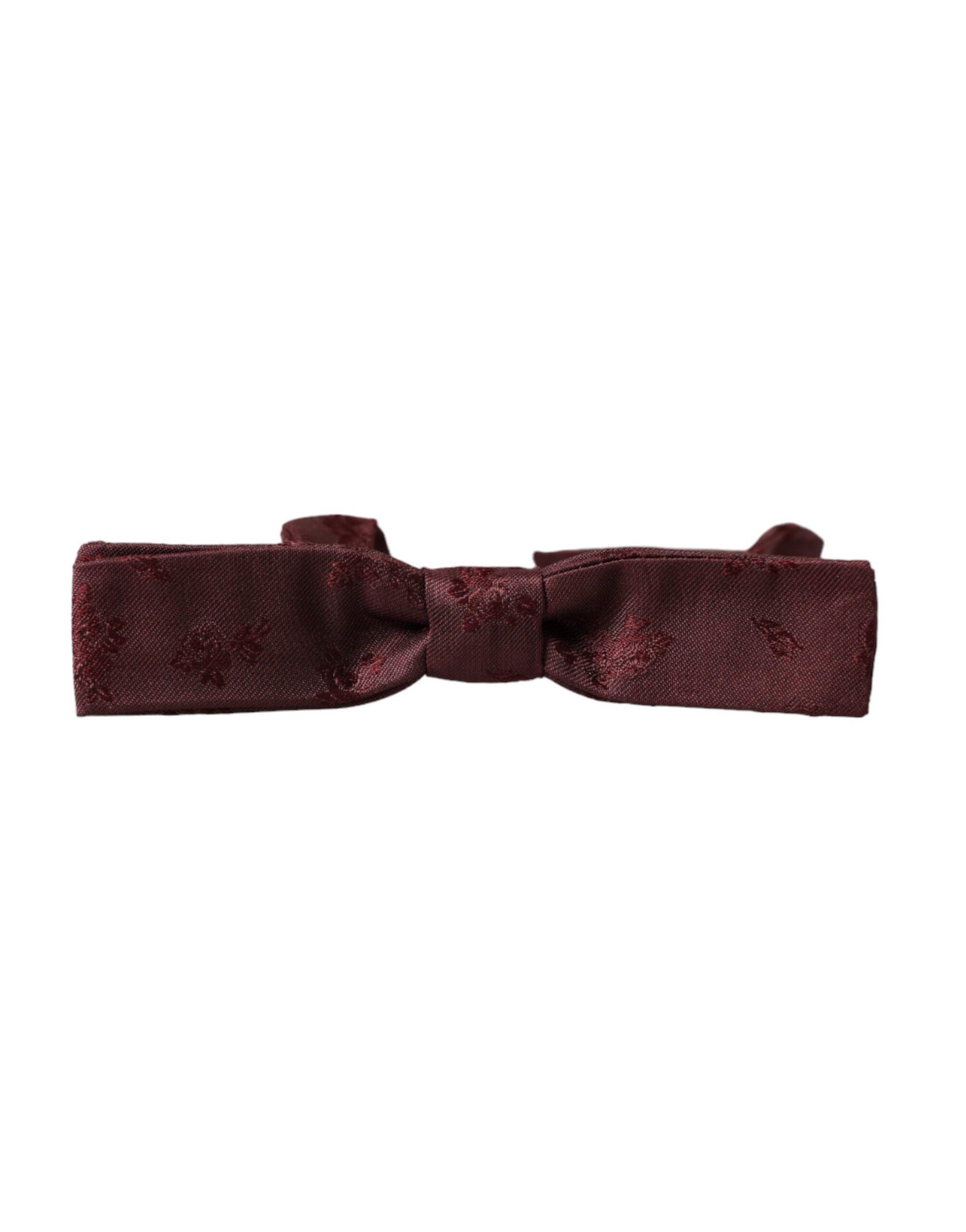 Floral Silk Adjustable Neck Men Bow Men's Tie - Dolce & Gabbana - Modalova