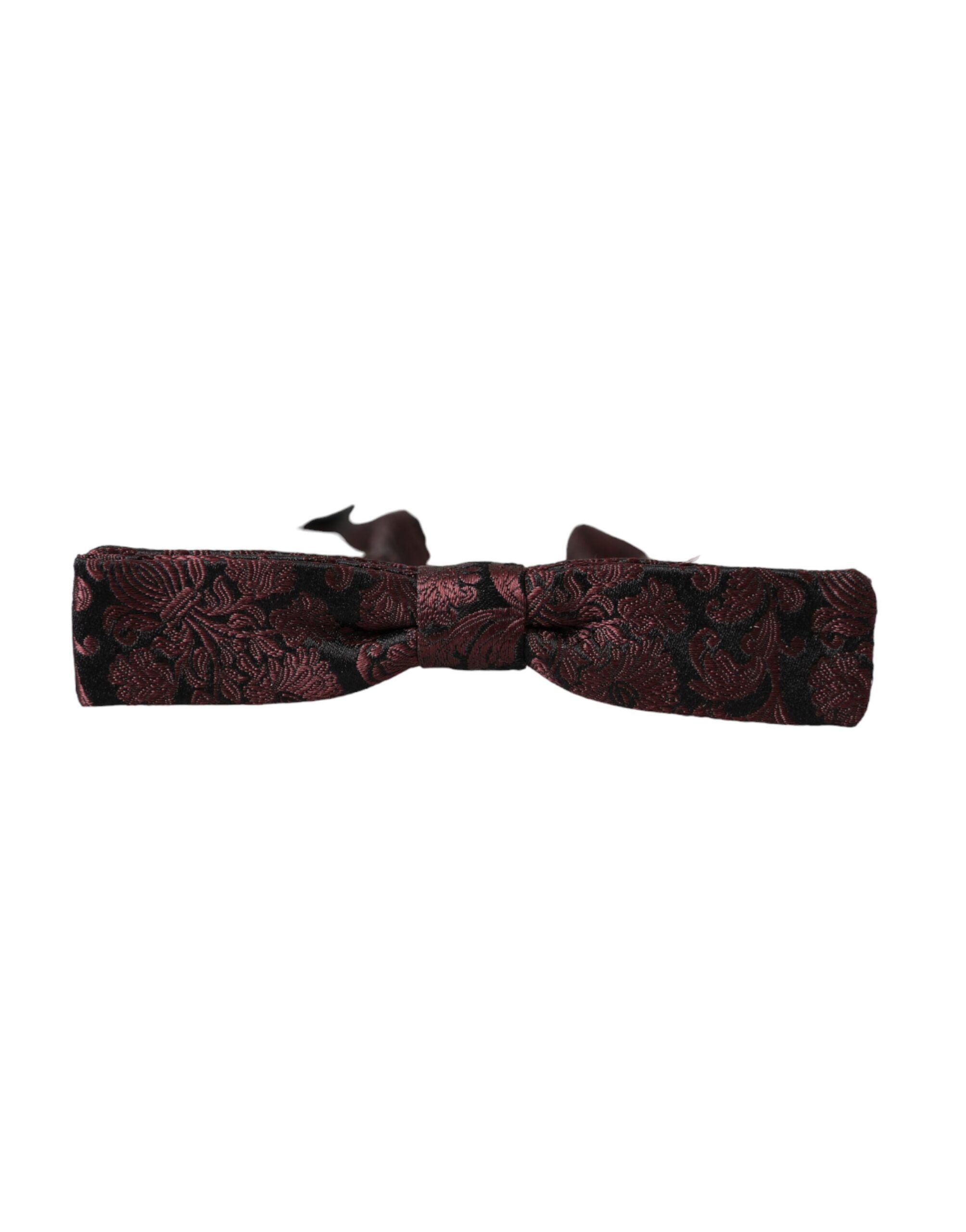 Floral Silk Adjustable Neck Men Bow Men's Tie - Dolce & Gabbana - Modalova