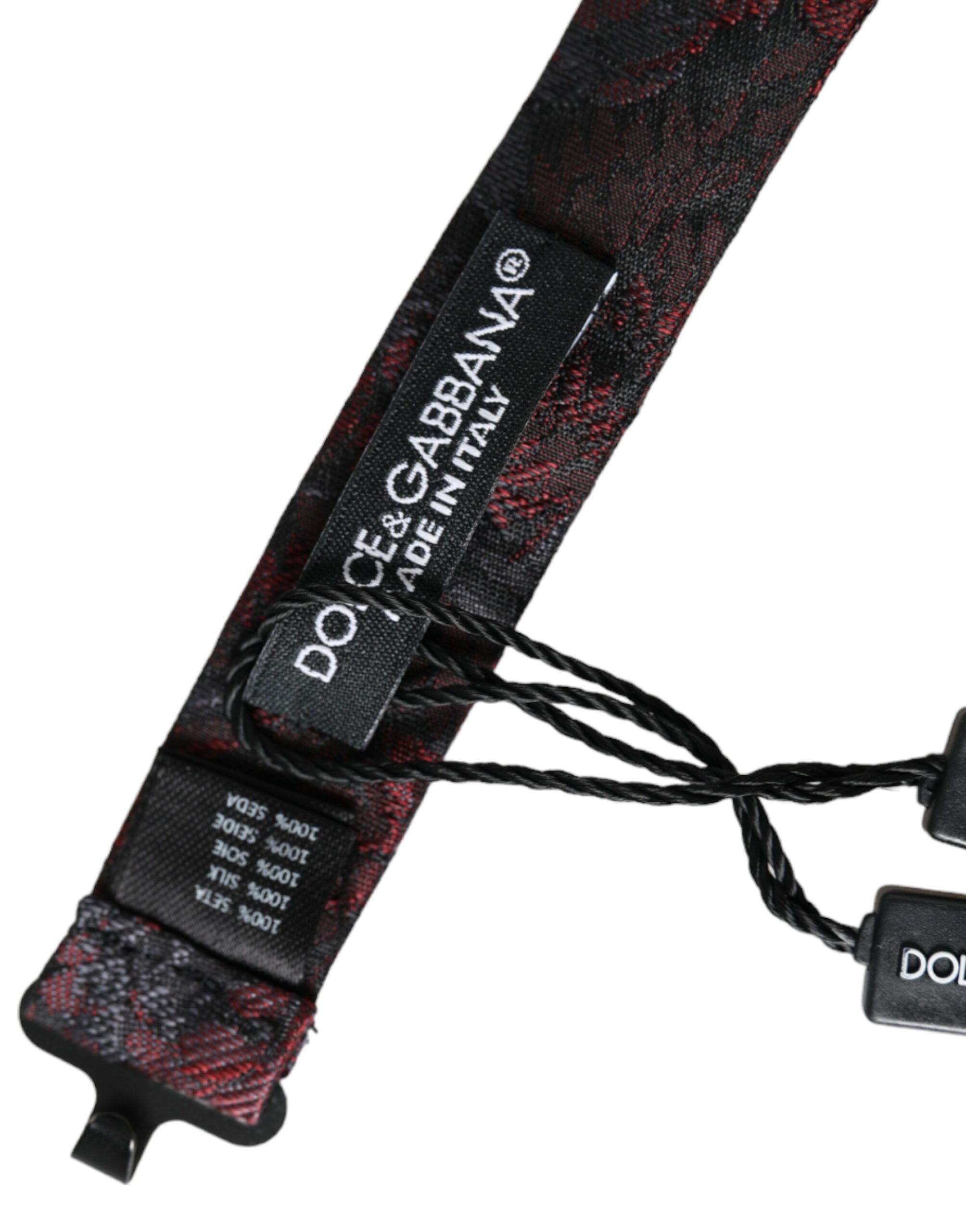 Floral Adjustable Neck Men Bow Men's Tie - Dolce & Gabbana - Modalova
