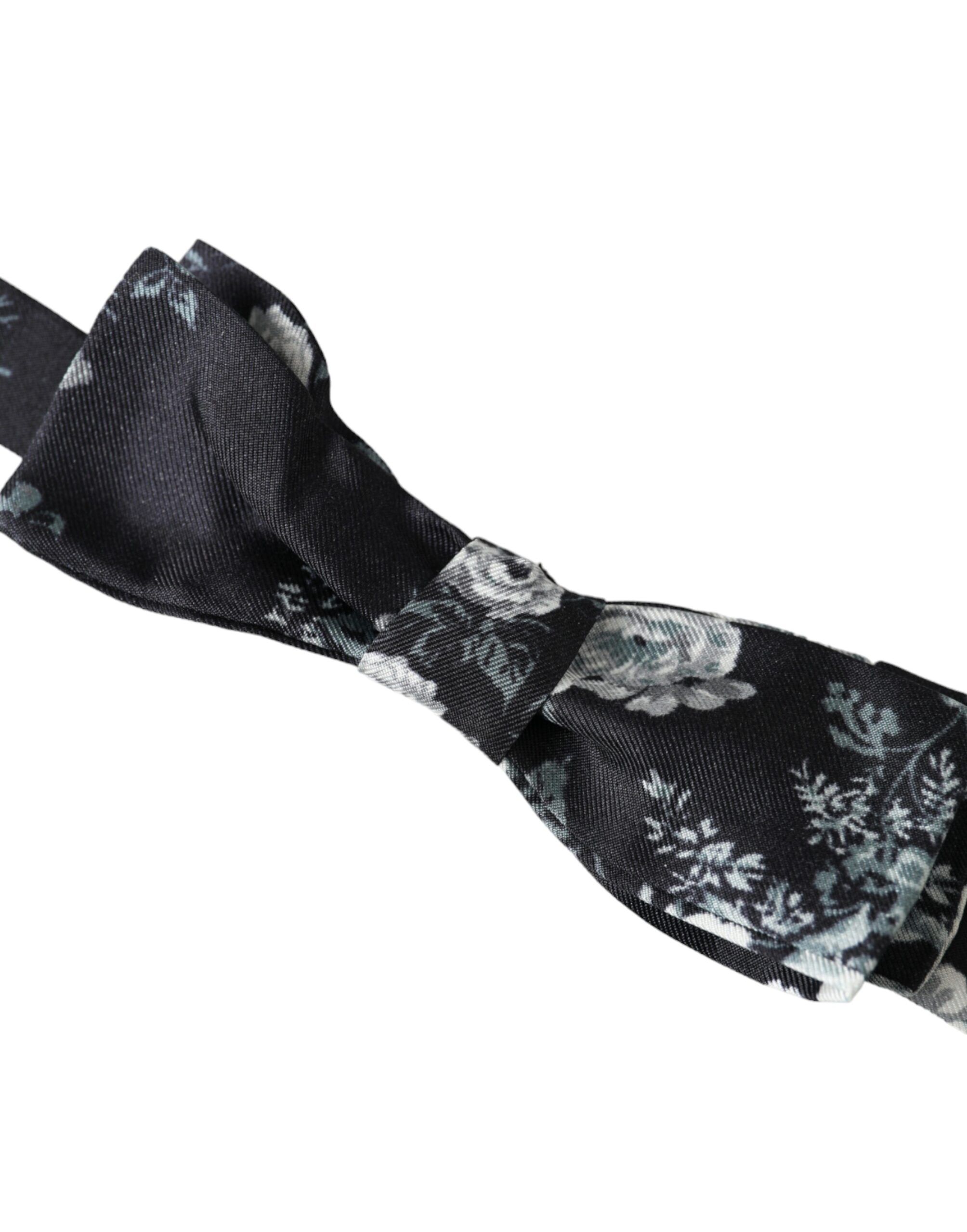Floral Fantasy Adjustable Neck Men Bow Men's Tie - Dolce & Gabbana - Modalova