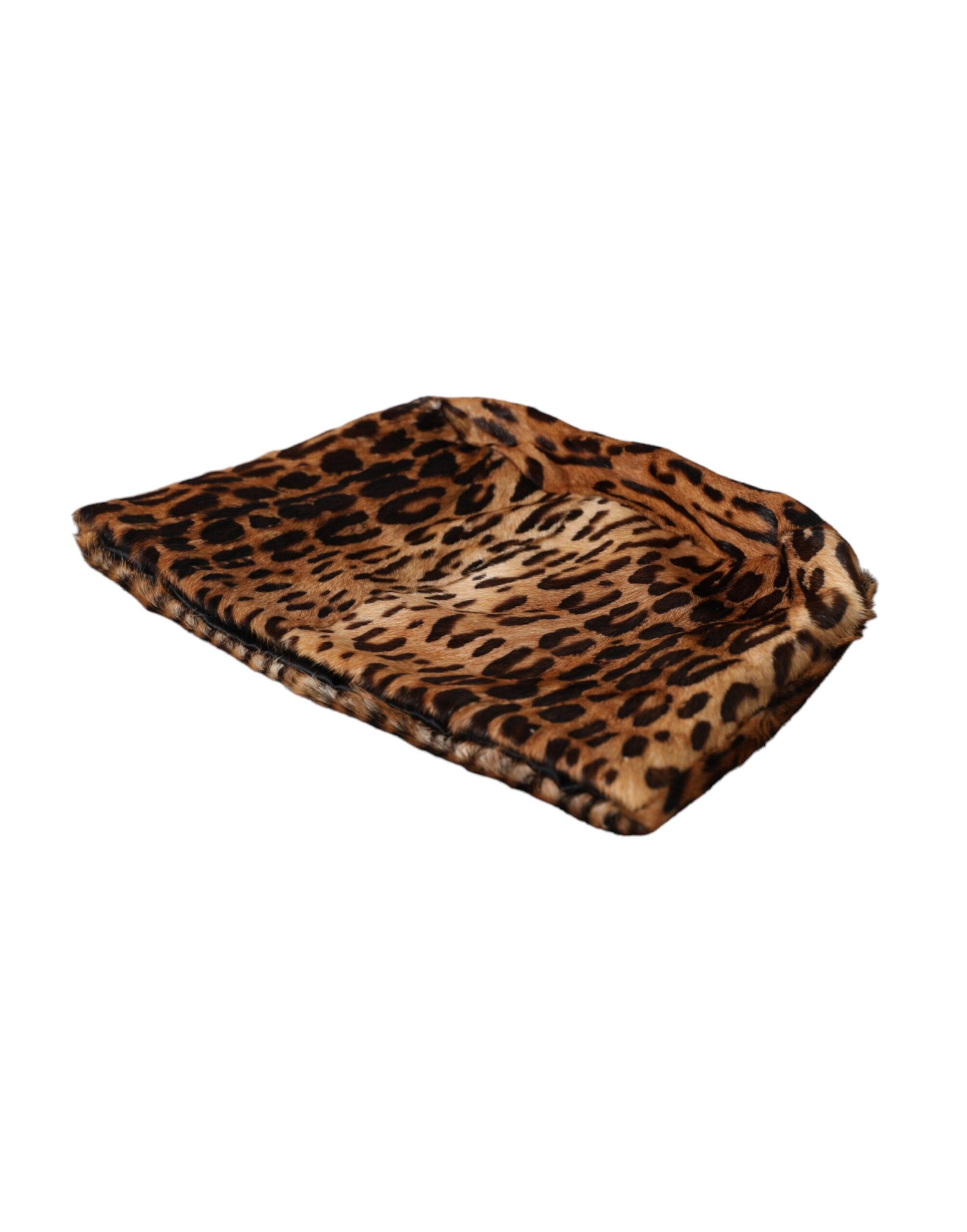 Leopard Fur Women Bucket Women's Hat - Dolce & Gabbana - Modalova